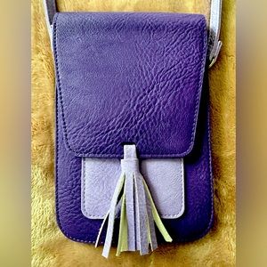Cute purple wallet crossover